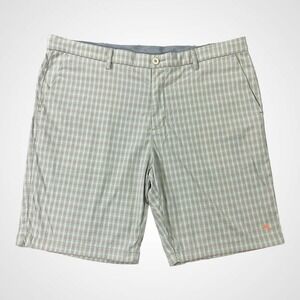 Tommy Bahama Shorts Mens 42 Multicolor Harbor Point Plaid IslandZone
